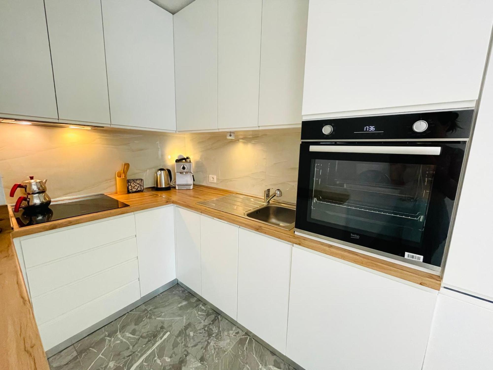 M&E Premium Apartments - San Pietro Durres Ruang foto